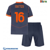 Fotballdrakt Barn Inter Milan Davide Frattesi #16 Tredjedraktsett 2025-26 Kortermet (+ Korte bukser)